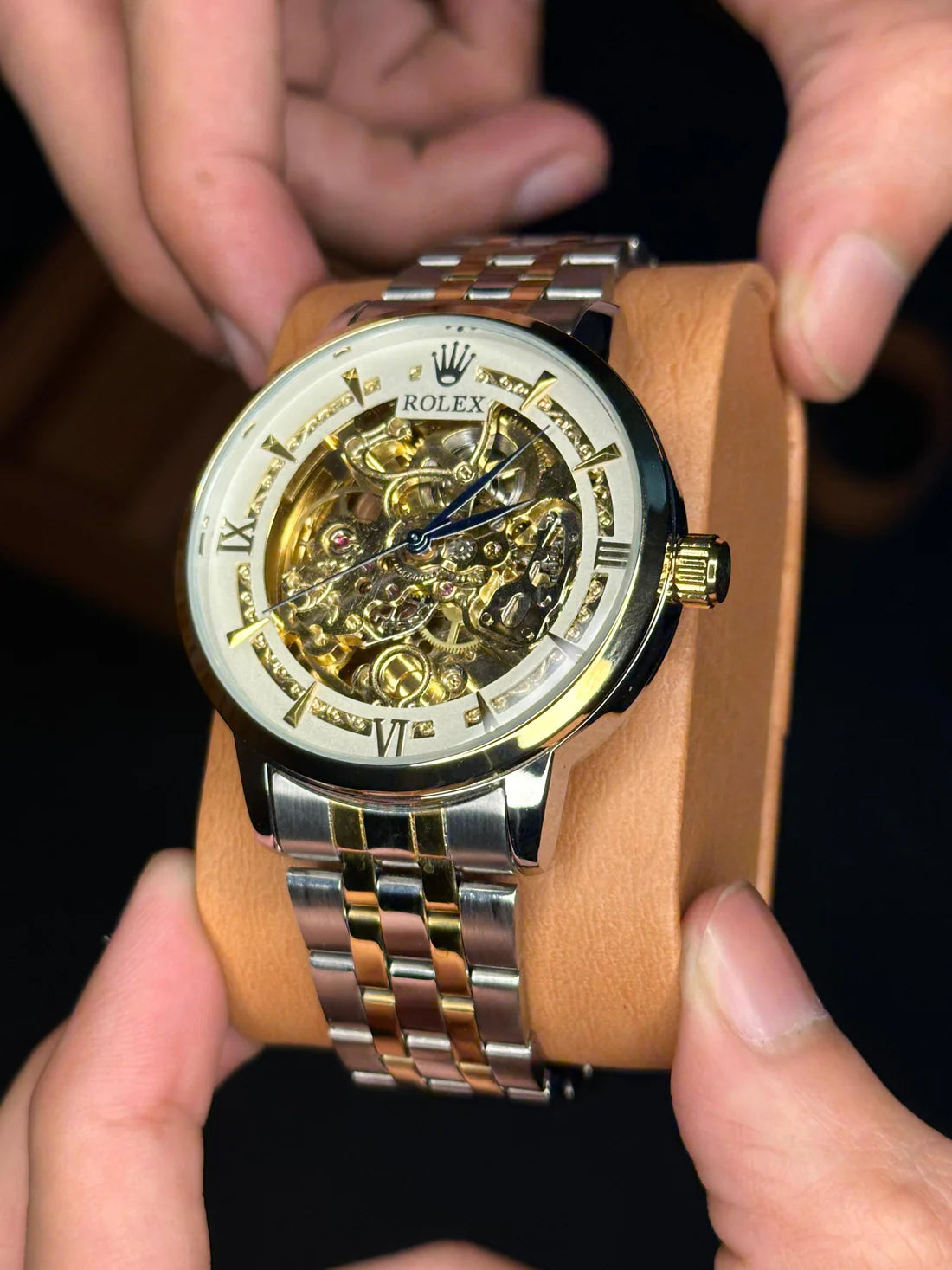 Rolex Skeleton Automatic Two-tone