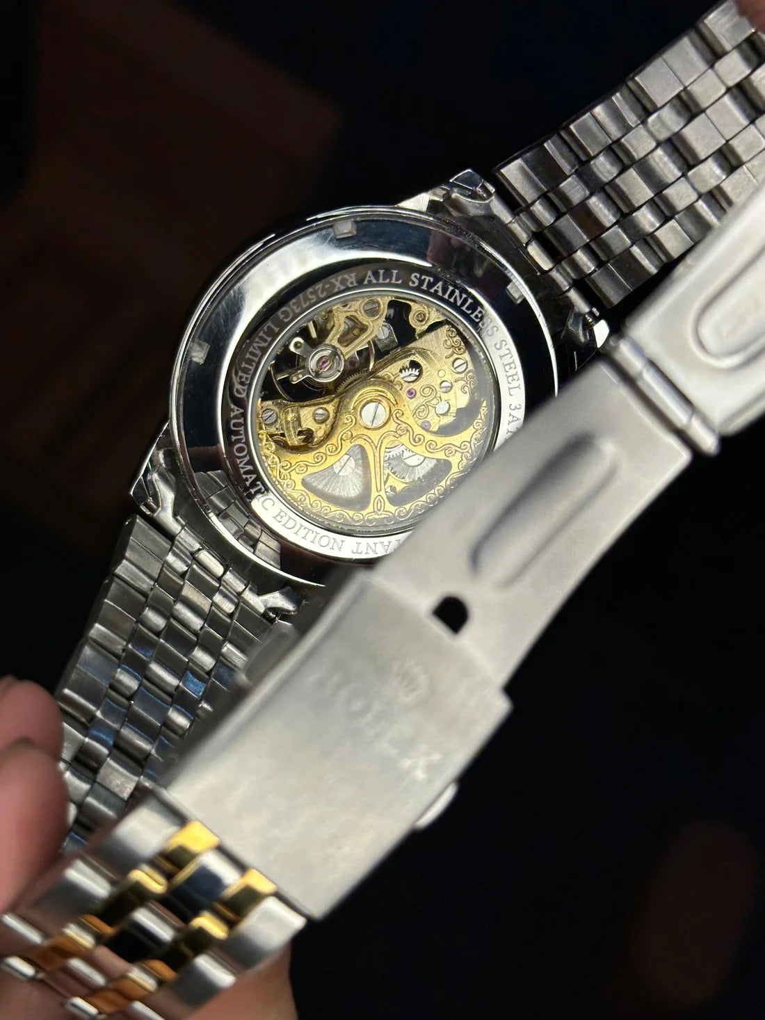 Rolex Skeleton Automatic Two-tone