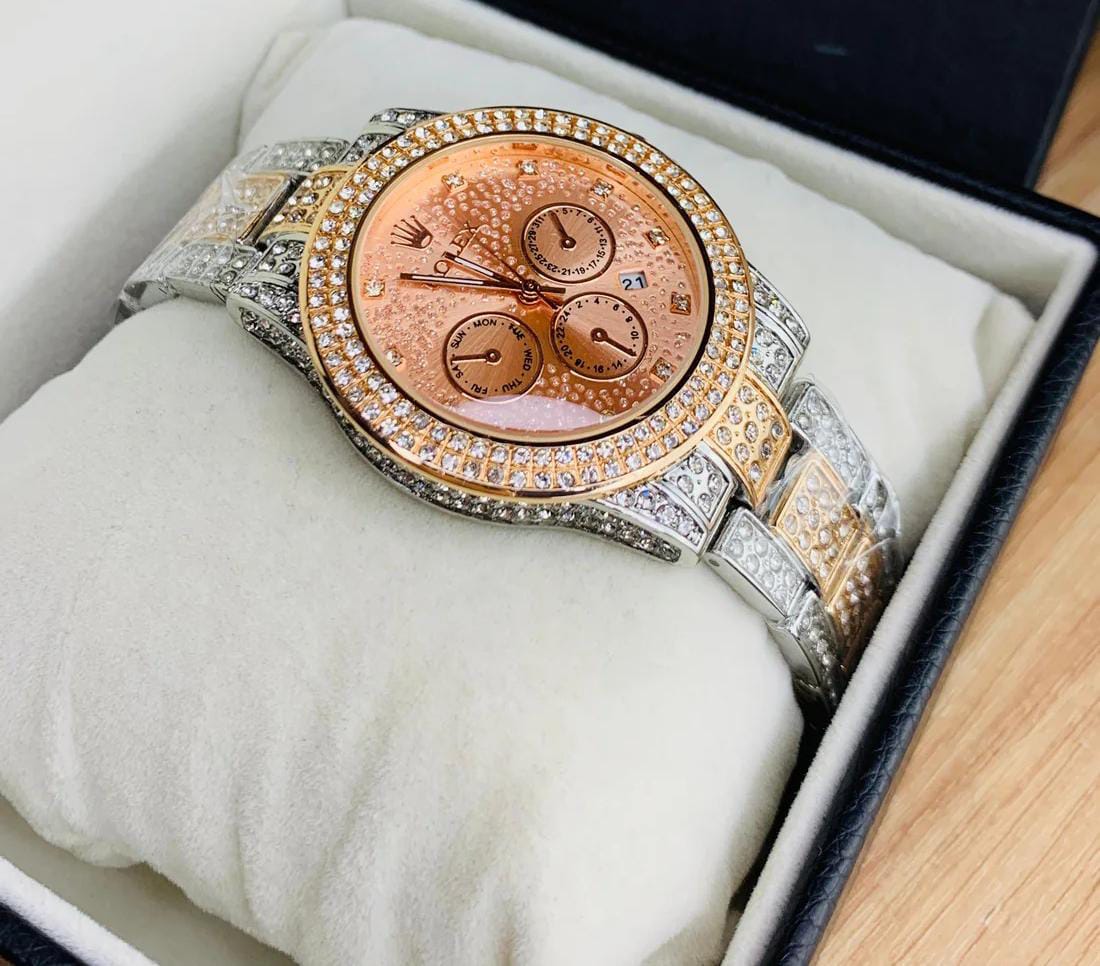 Rolex Ice Stone (Two Tone RoseGold)